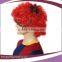 cheap short curly synthetic afro curly red party wigs