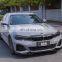 Hot selling carbon fiber single slat gloss black front grille for BMW 3 series G20 G28 carbon fiber grille