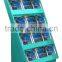 Supermarket promotion Corrugated cardboard display case stand