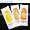 Custom printed back side sealing popsicle packaging bags for ice cream bar