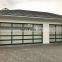 aluminum golf  car garage door car parking clear glass sectional door