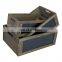 Vintage used gift wooden nesting storage crates eco-friendly Bulk Vegetable Storage Carving Pine Wooden Fruit Crates