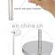 Rust-proof stainless steel standing rolling toilet paper holder