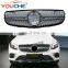 Diamond Radiator Style Front Grille Grill for Mercedes Benz GLC Class W253 X253 2016-2019