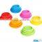 4PCS FDA Approved Silicone Collapsible Measuring Bowl