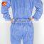 High Quality Wholesale Custom SMS blue Cheap Disposable Coveralls Work Clothes