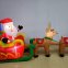 2022 Hot Sale 8.5ft Christmas Inflatable Santa Claus Reindeer Sleigh