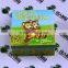 Metal Candy Rectangular Tin Box with hinged lid
