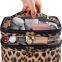 Double-Layer Cosmetic Bag Makeup Bag Travel Makeup Bag Makeup Bags For Lady(Leopard)