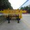 china new made container semi trailer,2 axles and 3axles skeleton semi trailer