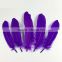 hot sell purple natural goose feather for sale