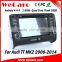 Top Version Android 4.4.4 navigation system 1024 * 600 for audi tt car multimedia system mirror link A9 cpu 2006-2014