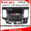 Wecaro 8" Android 4.4.4 car multimedia system in dash for mitsubishi lancer lcd dvd player android mirror link 2006 - 2012