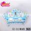 China balloon wholesale EN71approved blue and pink helium crown foil balloon