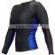 high stretch polyester compression Shorts Sleeve Rash Guard