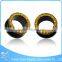 TP01066 factory wholesaler green crystal earring plug and tunnel piercing jewelry