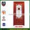 Ebony HDF Composite wooden frosted glass bathroom entry door