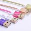 100% Original productional micro usb cable Nylon Braided cable
