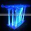 high qualtiy modern church pulpit with LED light, church pedestal pulpit, organic glass