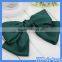 2016 Korean solid color hair accessories wholesale temperament oversize bow headdress cloth hairpin steel hair clips MHo-52