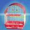 Foldable decorative steel wire mesh metal bird house bird cage                        
                                                Quality Choice