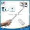 Z07-5plus selfie stick with cord, Cable Take Wired Selfie Stick, monopod selfie stick