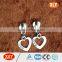 jacket zipper slider , wholesale sliver metal zipper sllider
