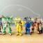 Hot sell plastic robots model/PVC action figures/ hot cartoon character robot toys