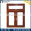 Latest french aluminum wooden frame door window grill designs