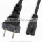 AC Power Supply US Cable Cord for LED LCD TV Printer Laptop 2 Prong Figure 8