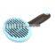 Pink/Blue Thick Pin Pet Fur Grooming Dog Comb Brush Shedding Tool