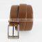 2015 New Designer Man Fashion Brown Genuine Leather Belt for Jeans