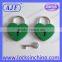 AJF Green Heart shape padlocks with key for wedding decoration