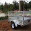 Hotdip galvanized 7x4 cage trailer