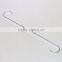 Metal hanger hook long metal s hook