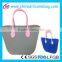 silicone blank tote bag