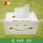 High quality WPC material new design Tissue Box for living room decoration