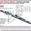 Metal Frame Auto Parts wycieraczka Windscreen Stealth Wiper Blade