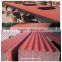 Load bearing plastic colorful decorative pvc house roof Roma style