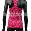 custom girls running singlets vest/wear