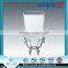 Light weight stainless steel airport passage trolley