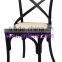 cross-back dining chair