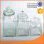 1.5L/2.5L/3.5L mason jar with glass lid in different size home use