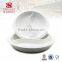 Porcelain round serving tray dishes wedding wholesale dishes for buffet