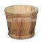 2016 natural decorative mini wooden barrels and buckets wholesale