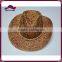 High quality paper leopard straw cowboy hat