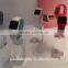 Acrylic watch bands display, wrist watch display stand, single watch display square block