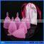 CE & FDA Approved Medical Grade Women Silicone Menstrual Cup Reusable Feminine Cup