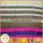 Wholesale 100% Acrylic color stripes yarn dyed fringed shawl scarf