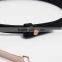 Chastity slimming belt fancy women alloy buckle belt